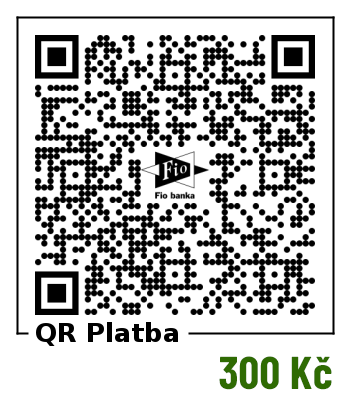 QR 300 - sousoší Medvěda s Havlasem, spolek Městečko na dlani