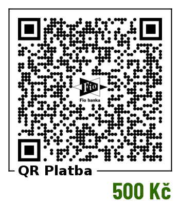 QR 300 - sousoší Medvěda s Havlasem, spolek Městečko na dlani